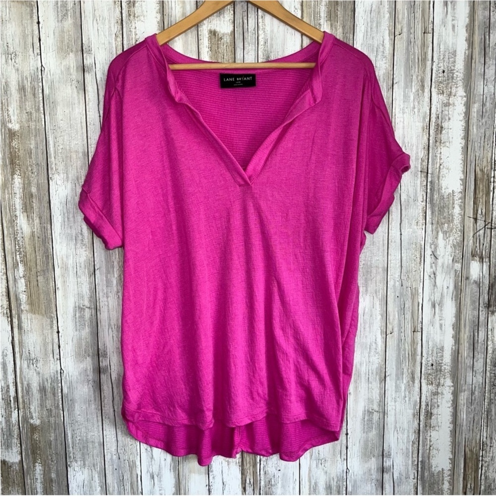 Lane Bryant Pink Blouse - Picture 1 of 5
